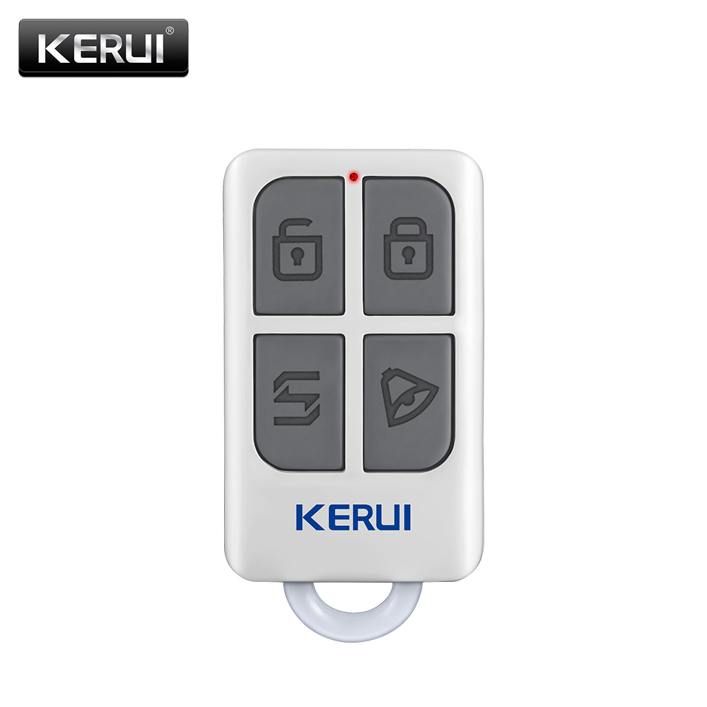 Home Security And Monitoring - KERUI bezprzewodowy, wysokowydajny przenośny pilot 4-przyciskowy