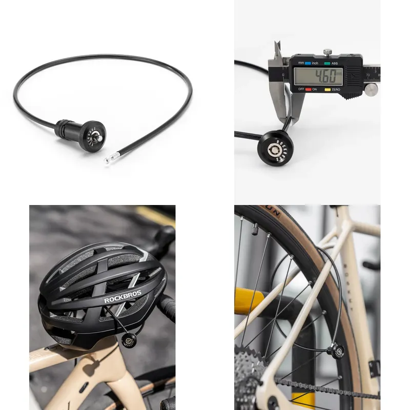Home Security Systems - 【CHIMU HOME】 Kabel zabezpieczający kierownicę rowerową