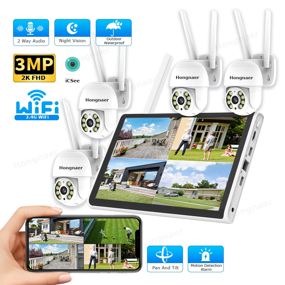 Home Security Wireless - Zestaw Bezprzewodowego Systemu Monitoringu Domowego 2026