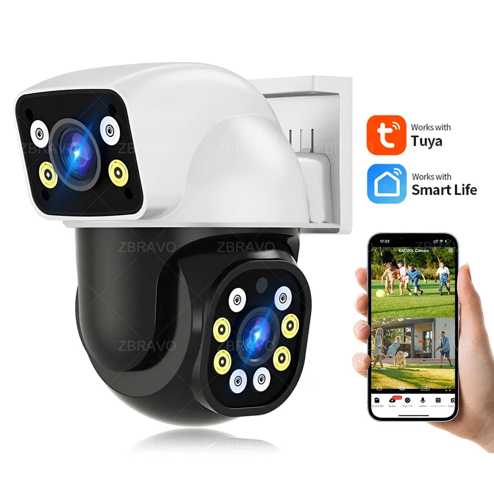 Home Security Ultimate - Smartlife 8MP WiFi Tuya Kamera Zewnętrzna