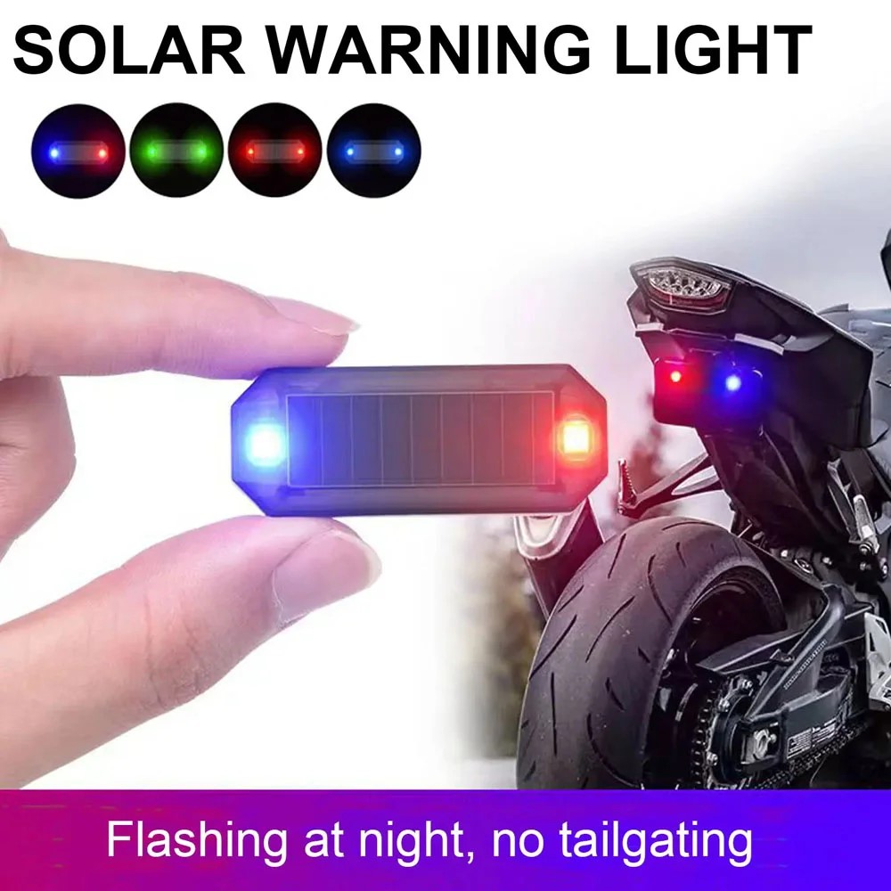 Home Security Wireless - Mini LED Solar Power Car Warning