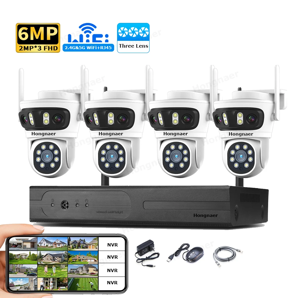 Home Security Wireless - Zestaw kamer bezpieczeństwa do monitoringu domu