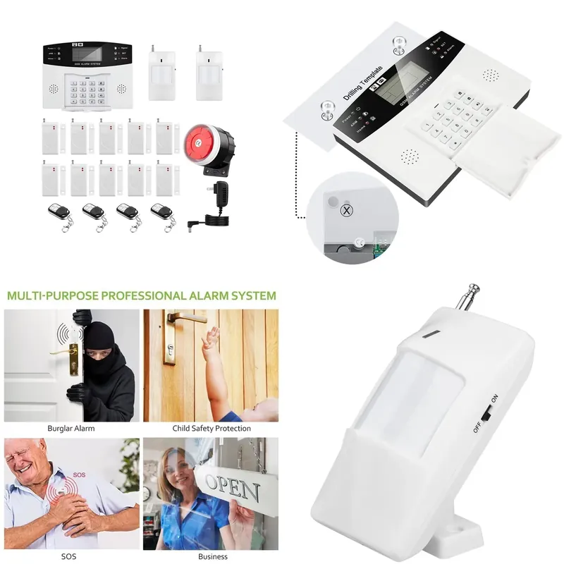 Home Security Wireless - Zestaw alarmowy do domu z automatycznym