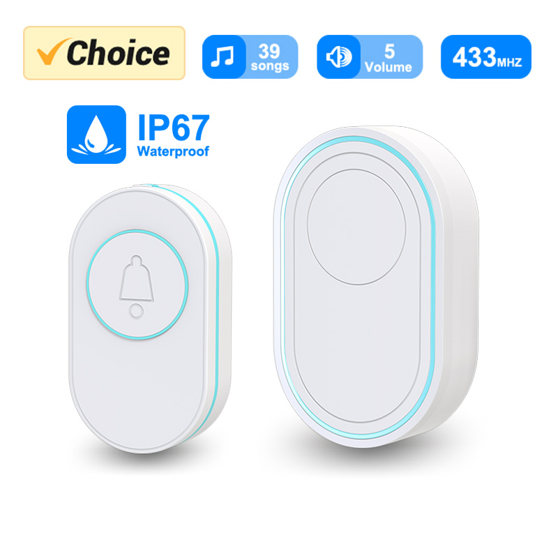 Home Security Bell - Bezprzewodowy dzwonek do drzwi IP67 Wodoodporny