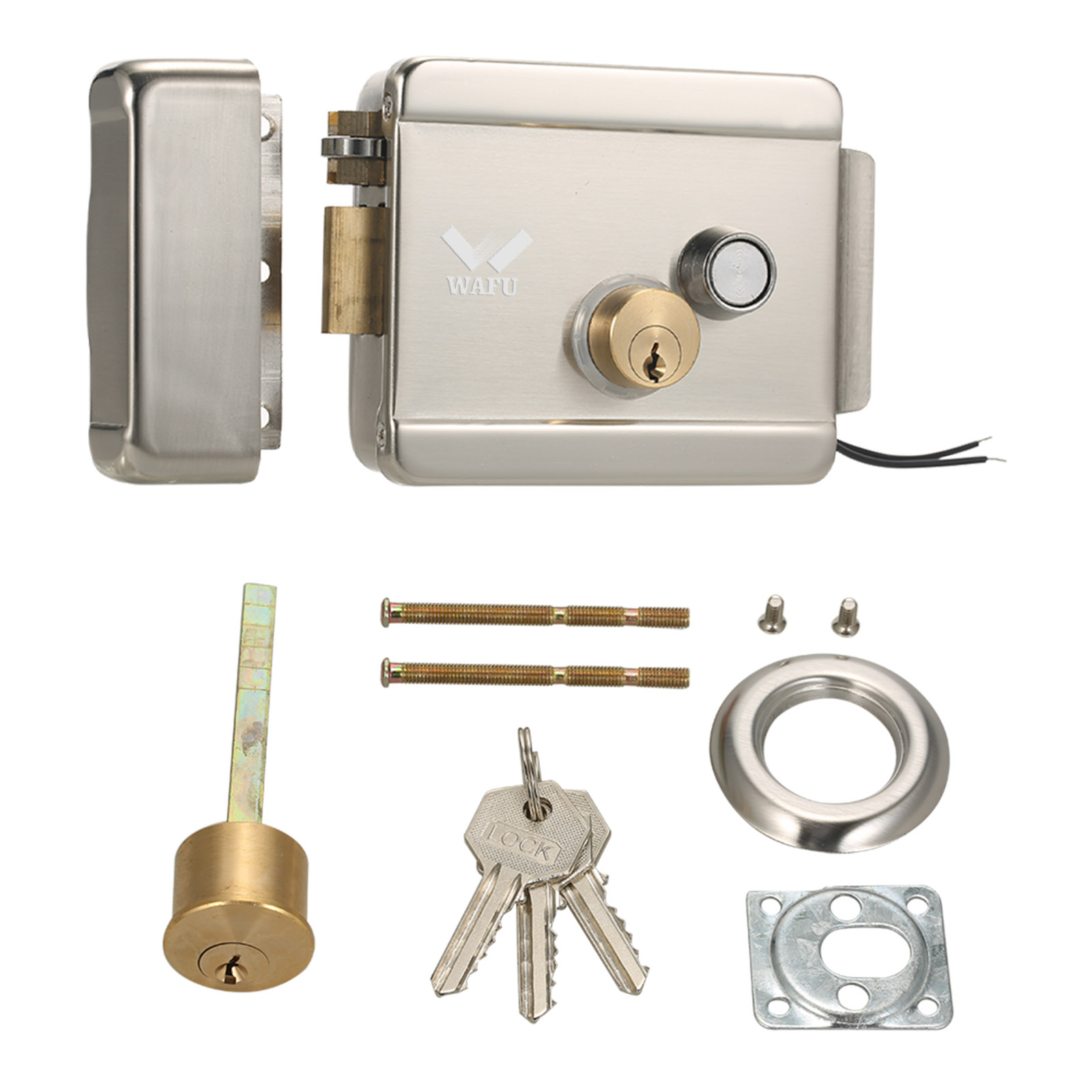Home Security Door Lock - Inteligentny elektryczny blokada drzwi WAFU zabezpieczona