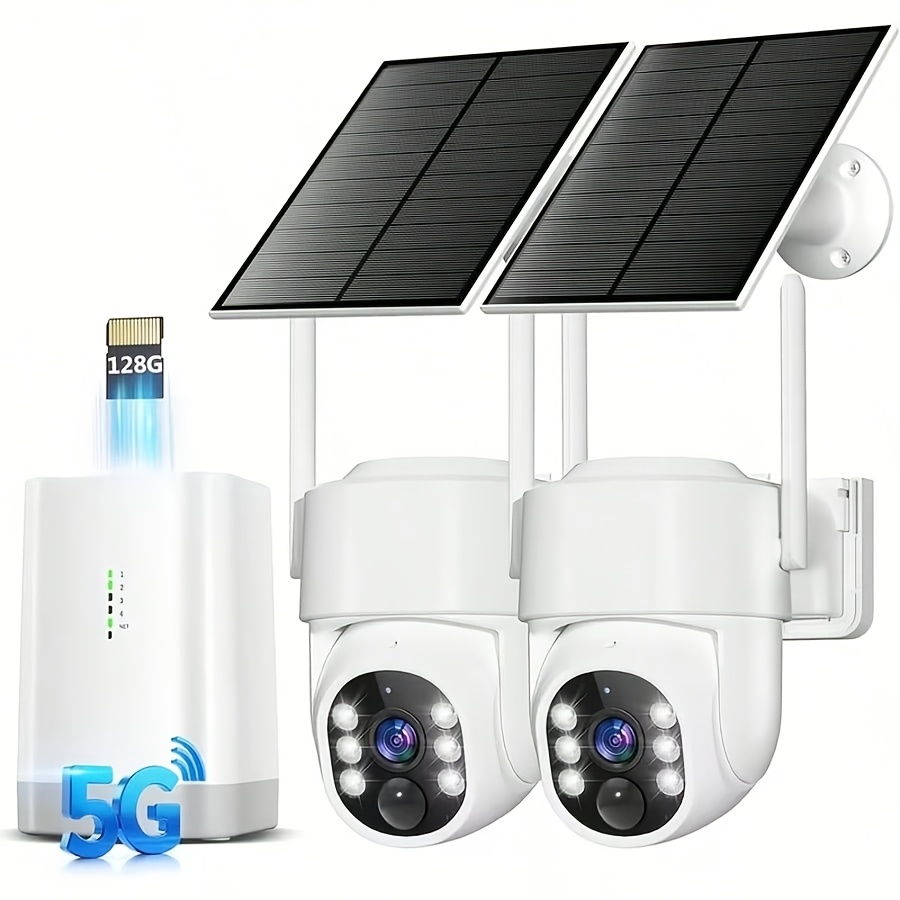 Home Security Cameras No Subscription - Bezprzewodowe kamery bezpieczeństwa 4MP do użytku