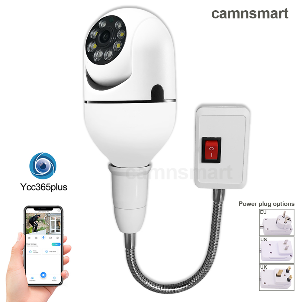 Home Security Uk - 3MP Mini kamera Wifi E27 żarówka