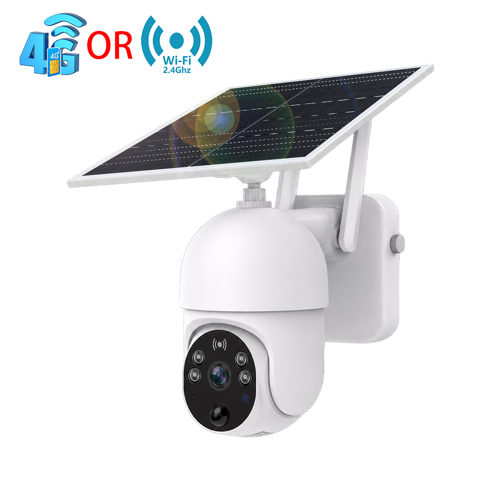 Home Yard Security Cameras - Kamera PTZ 2K 3MP 4G lub