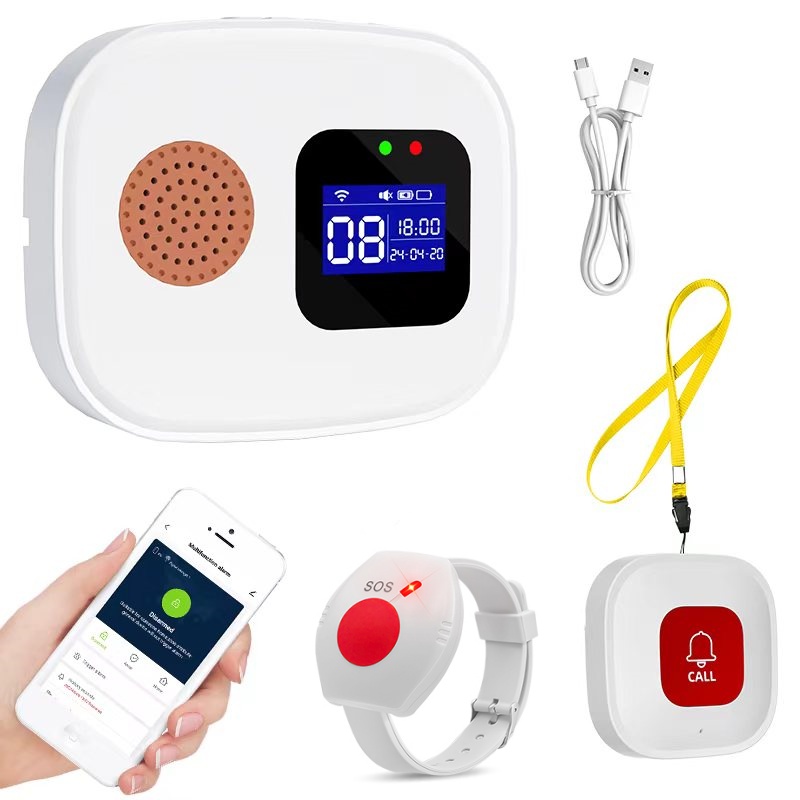 Home Security And Monitoring - Przycisk alarmowy dla seniorów, system alarmowy