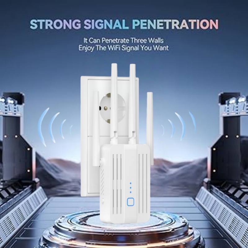 Home Security Wireless - Wzmacniacz WiFi 300Mbps Bezprzewodowy Repeater Routera