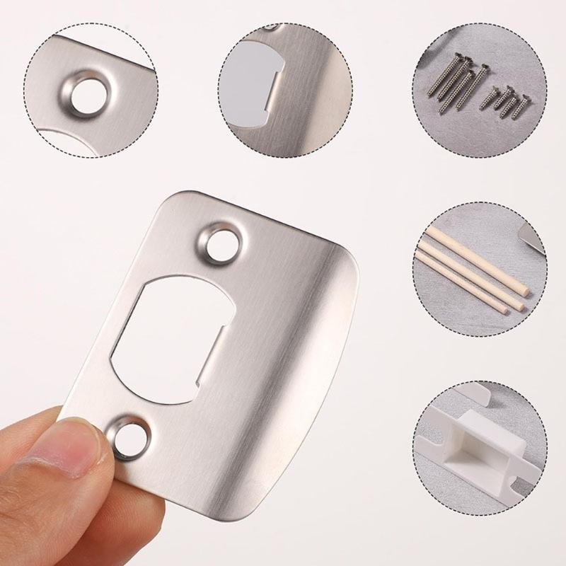 Home Security Door Lock - Zestaw płytek do zaczepów drzwi Eleganckie