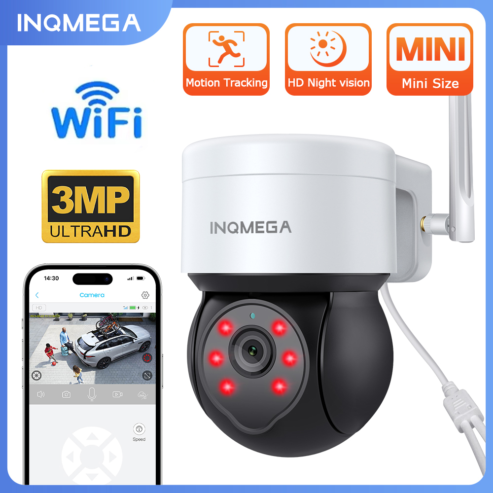 Home Yard Security Cameras - Kamera SECTEC 3MP Tuya Zewnętrzna PTZ