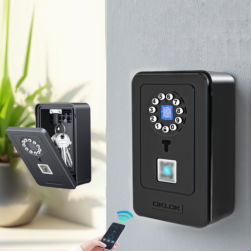 Home Security Door Lock - Inteligentna kłódka z funkcją przechowywania hasła,