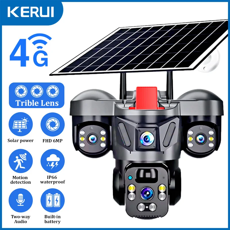 Home Security Ultimate - KERUI V380 Pro Zewnętrzna Kamera PTZ