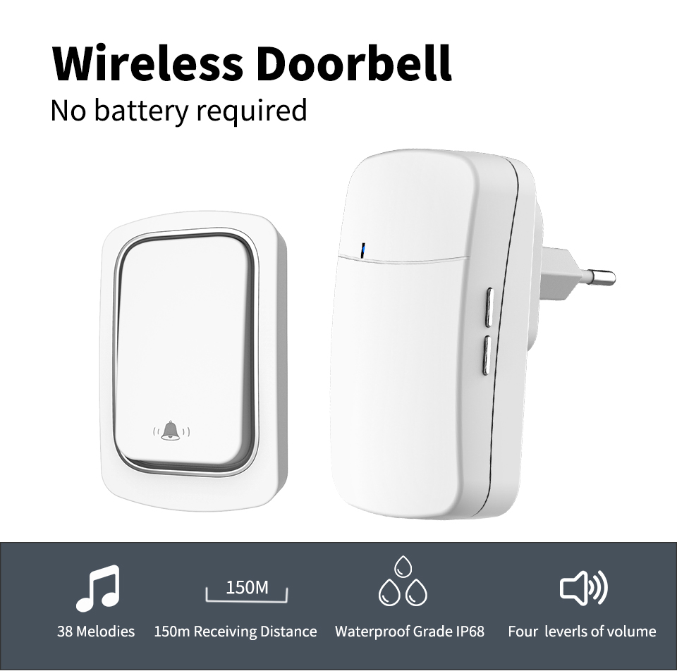 Home Security Systems - Bezprzewodowy dzwonek powitalny do domowego systemu