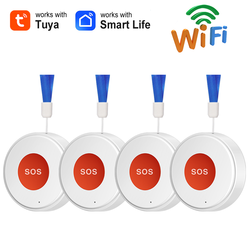 Home Security Bell - Przycisk alarmowy WiFi SOS Smart Life
