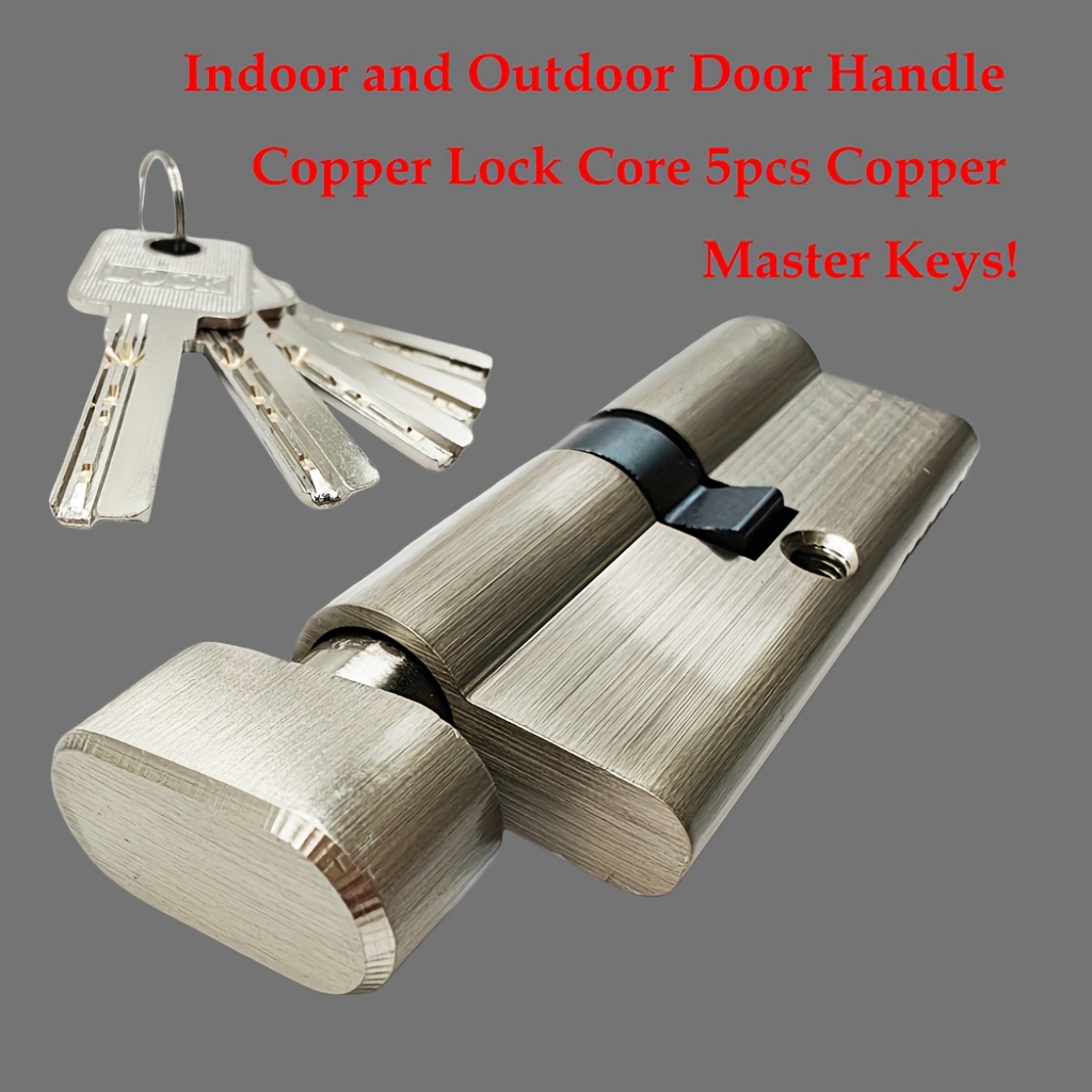 Home Security Door Lock - 1 szt. Europejski Standardowy Wkładka Zamka