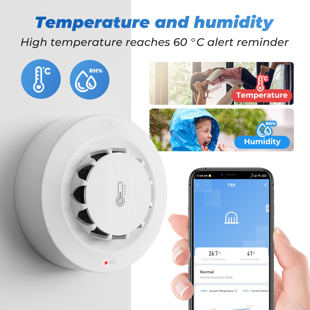 Czujnik temperatury i wilgotno – Home Security Wireless recenzja i cena