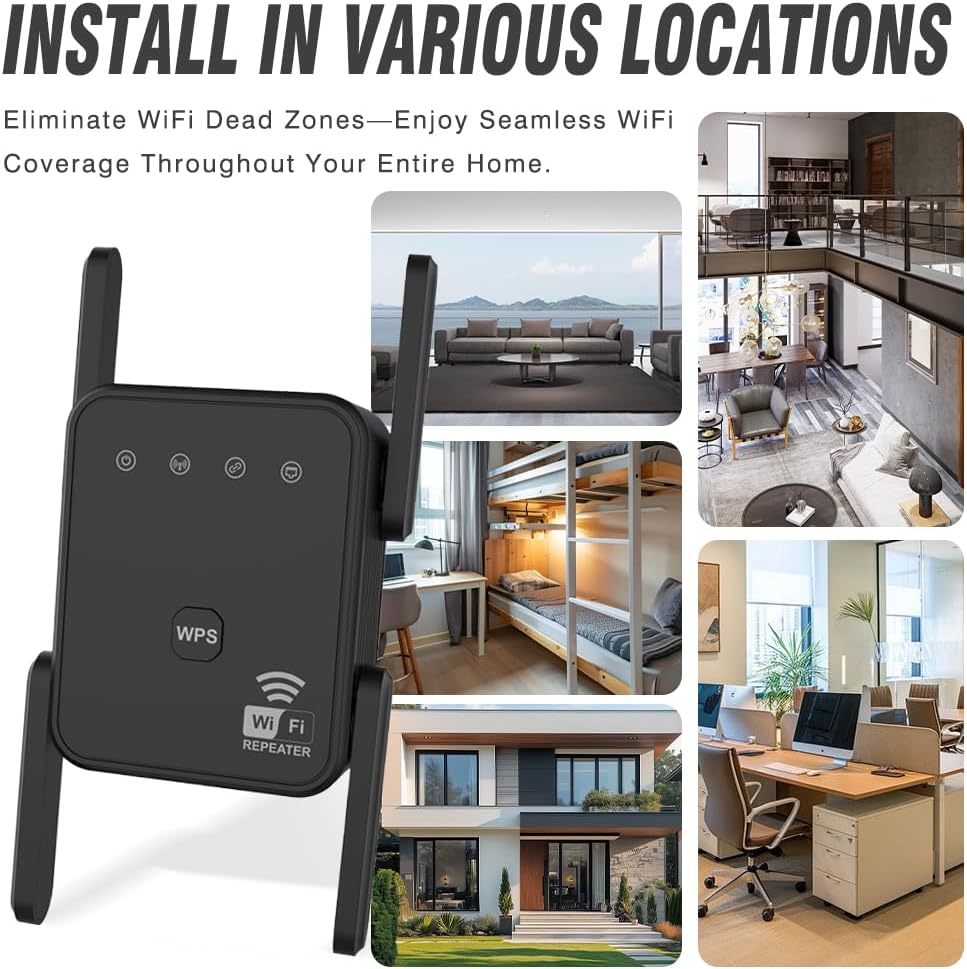 Nowy wzmacniacz WiFi 2026, 300 – Home Security Wireless recenzja i cena