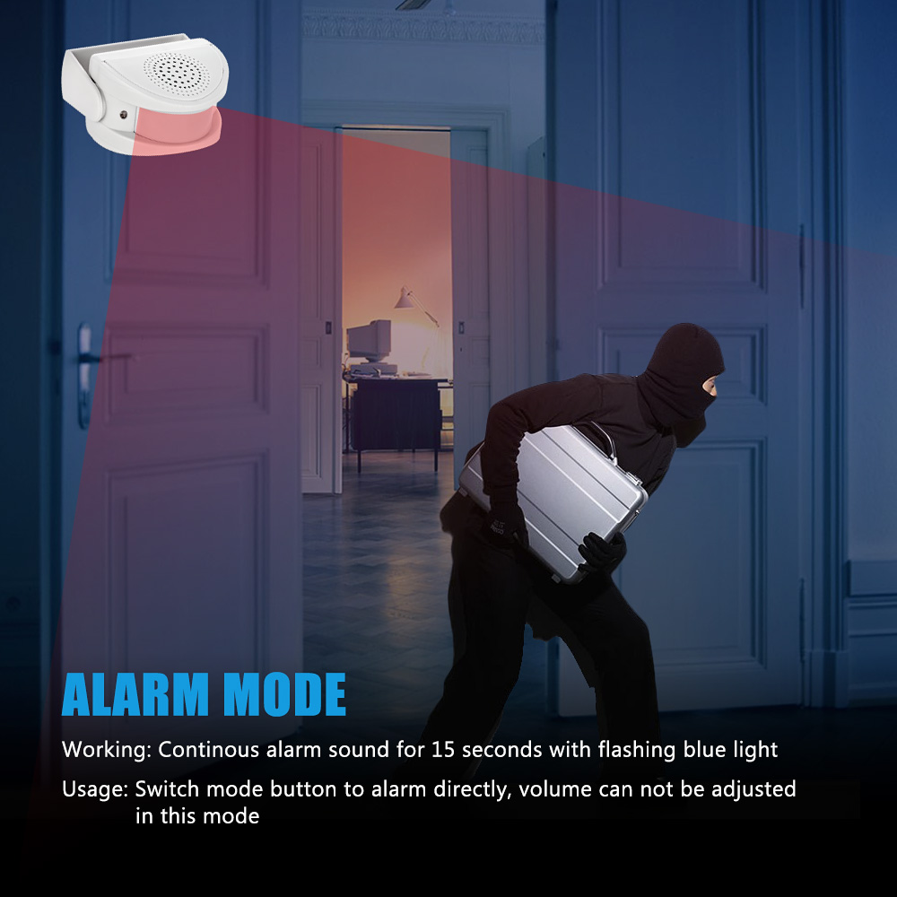 Dzwonek powitalny do sklepu 32 – Home Security Bell recenzja i cena