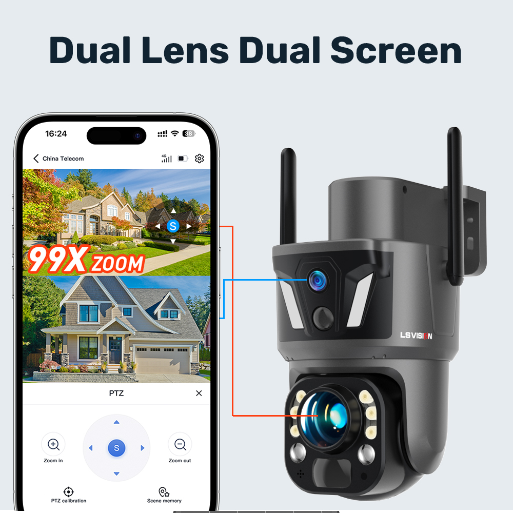 Kamery do monitoringu zewnętrz – Home Security Wifi Camera recenzja i cena