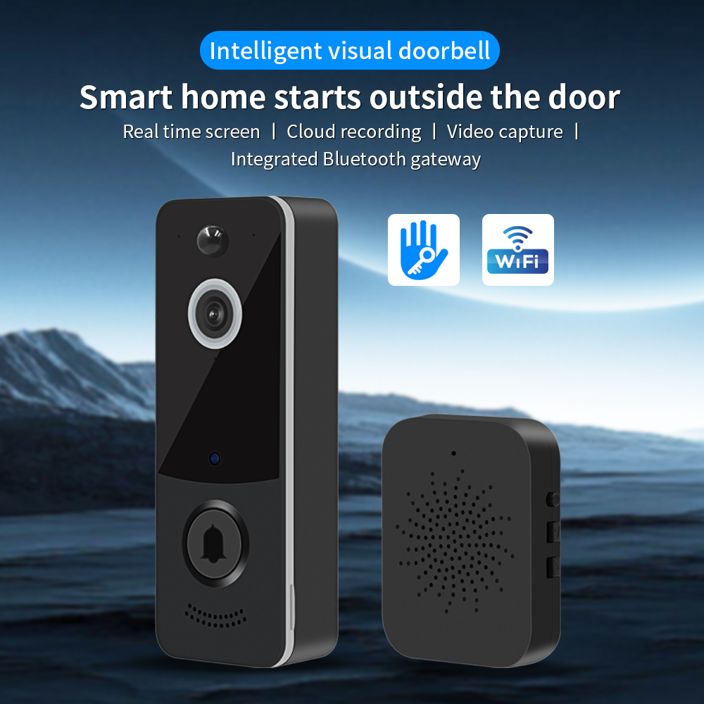 Dzwonek do drzwi z kamerą 1080 – Home Security Bell recenzja i cena