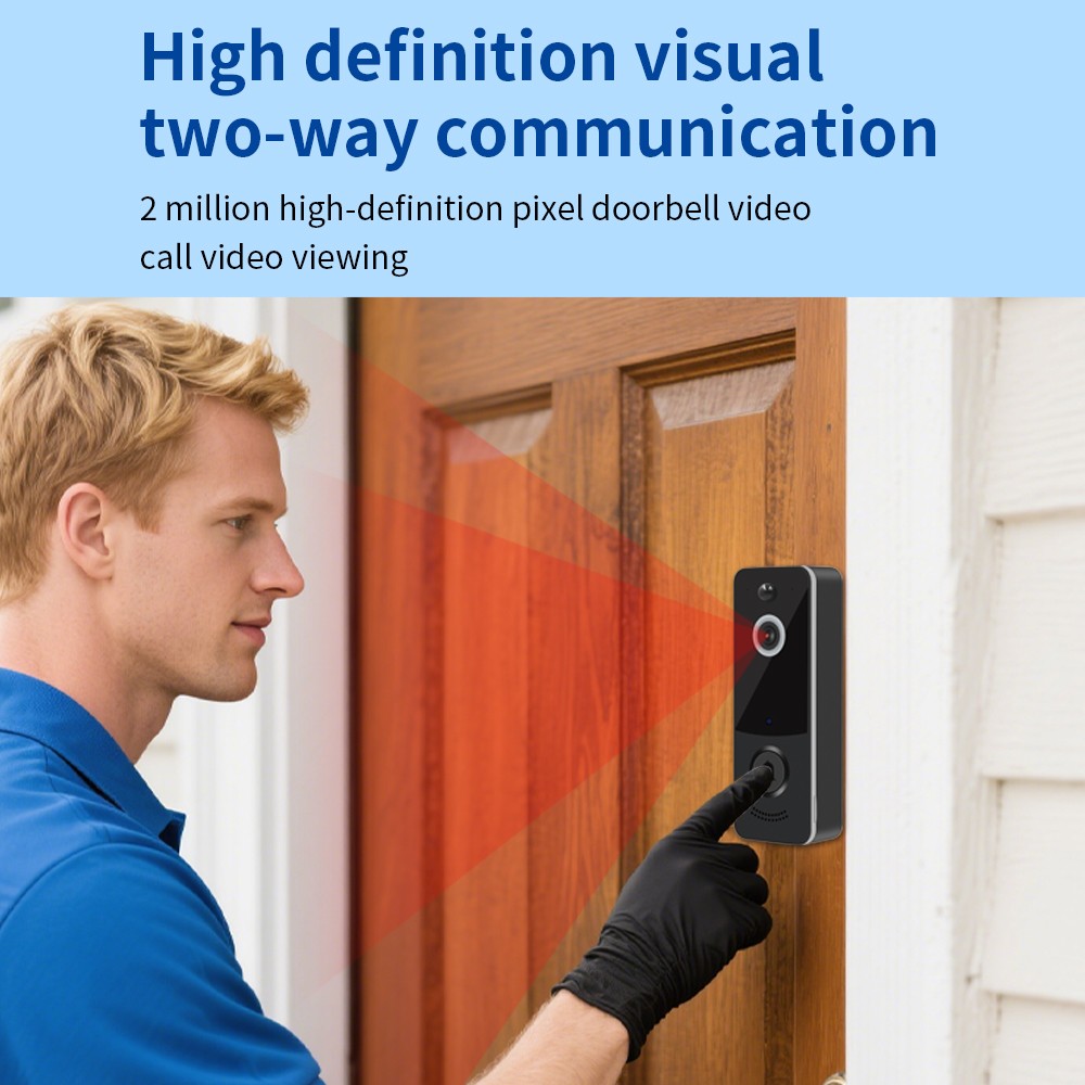Dzwonek do drzwi z kamerą 1080 – Home Security Bell recenzja i cena