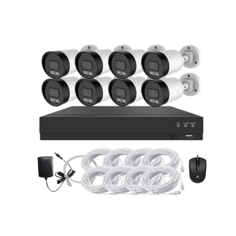 Zestaw kamer CCTV 4-kanałowy 8 – Home Security Systems recenzja i cena