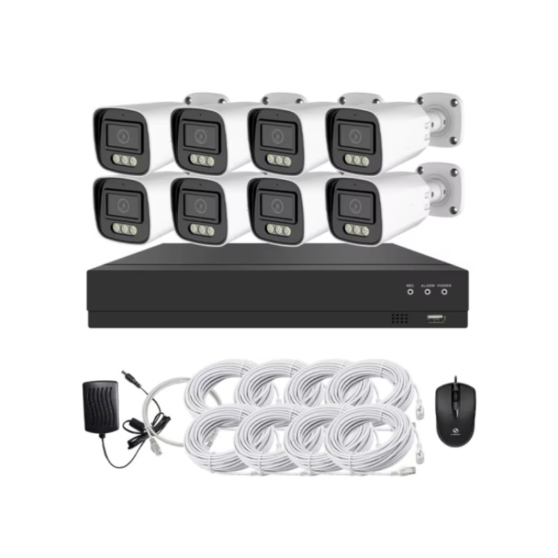 Zestaw kamer CCTV 4-kanałowy 8 – Home Security Systems recenzja i cena