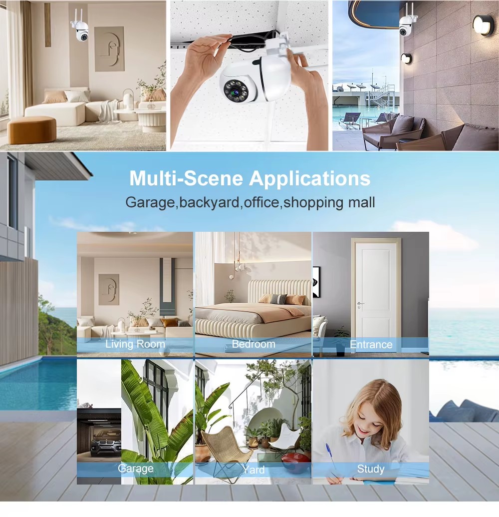 Mini kamera bezpieczeństwa WiF – Home Yard Security Cameras recenzja i cena