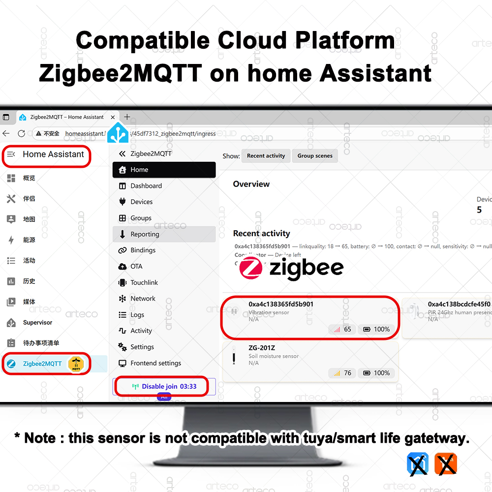 Inteligentny czujnik wibracji  – Home Security And Monitoring recenzja i cena