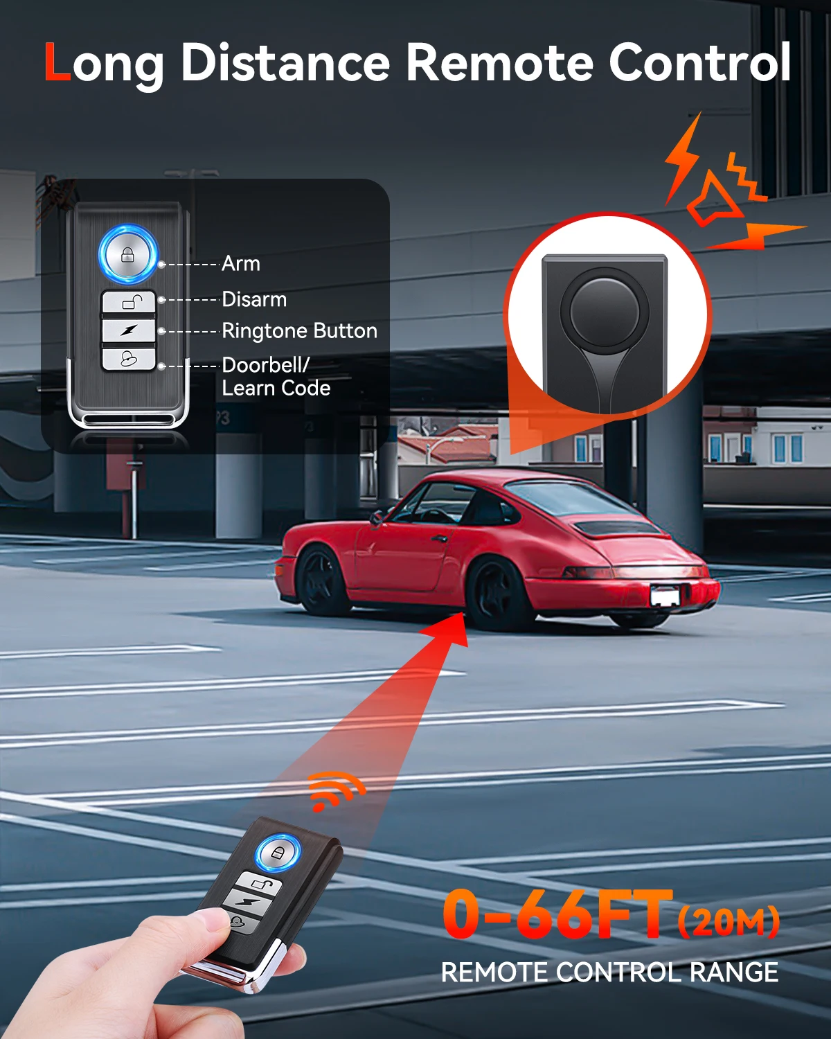 Alarm samochodowy Extractme RV – Home Security Wireless recenzja i cena