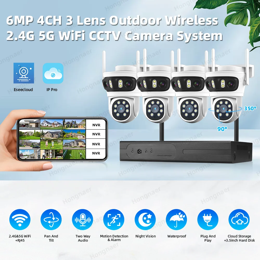 Zestaw kamer bezpieczeństwa do – Home Security Wireless recenzja i cena