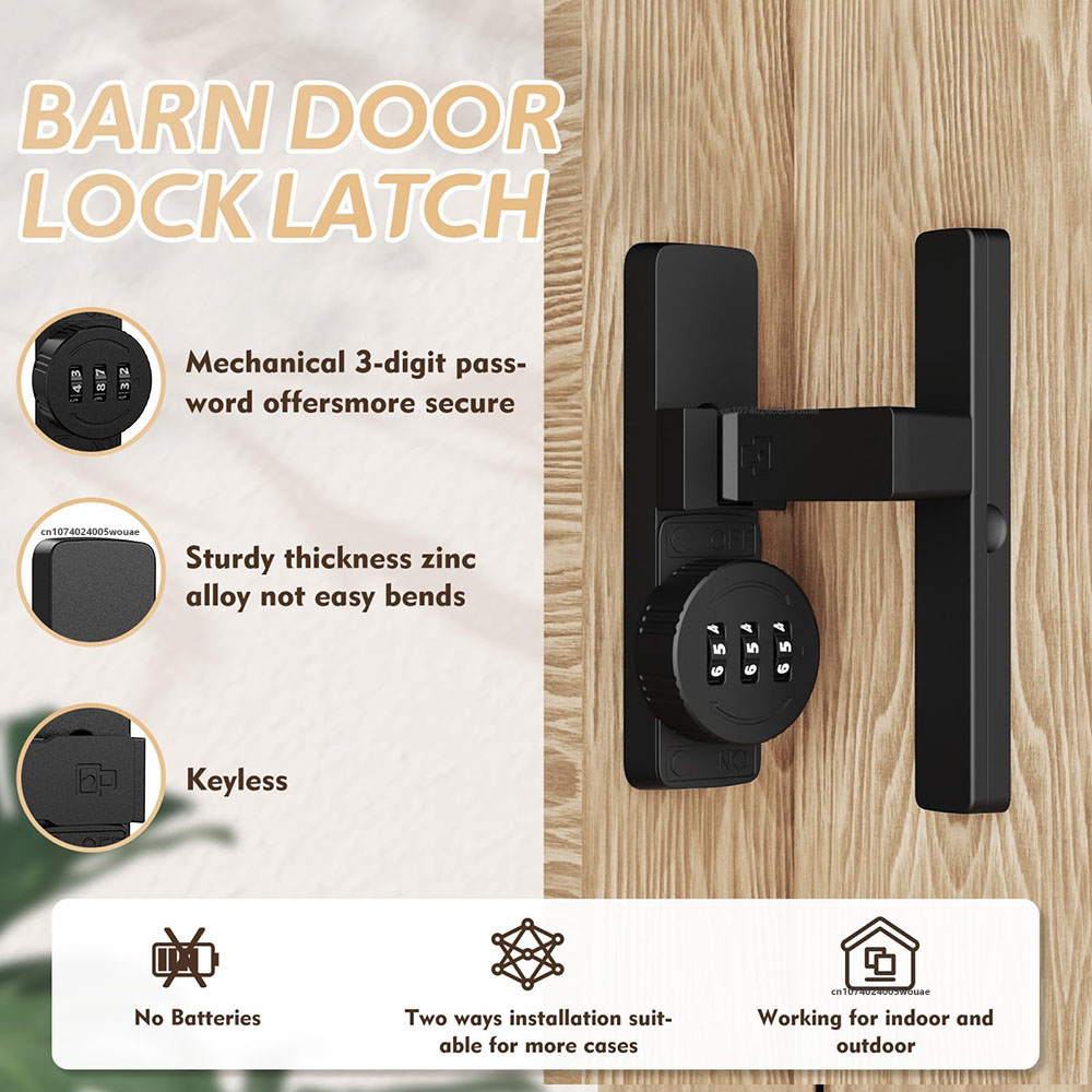 Zamek do drzwi przesuwnych, 3- – Home Security Door Lock recenzja i cena