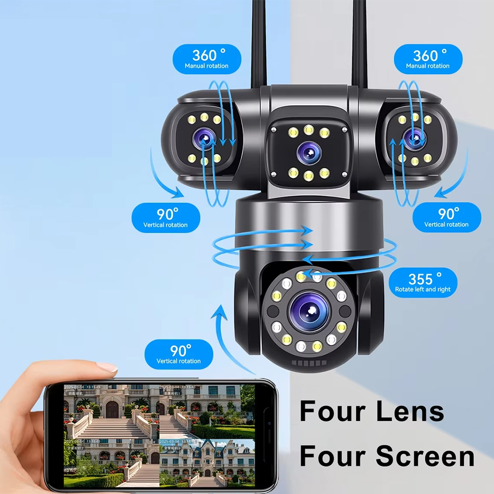 Gorąca Wyprzedaż Wieloobiektyw – Home Yard Security Cameras recenzja i cena