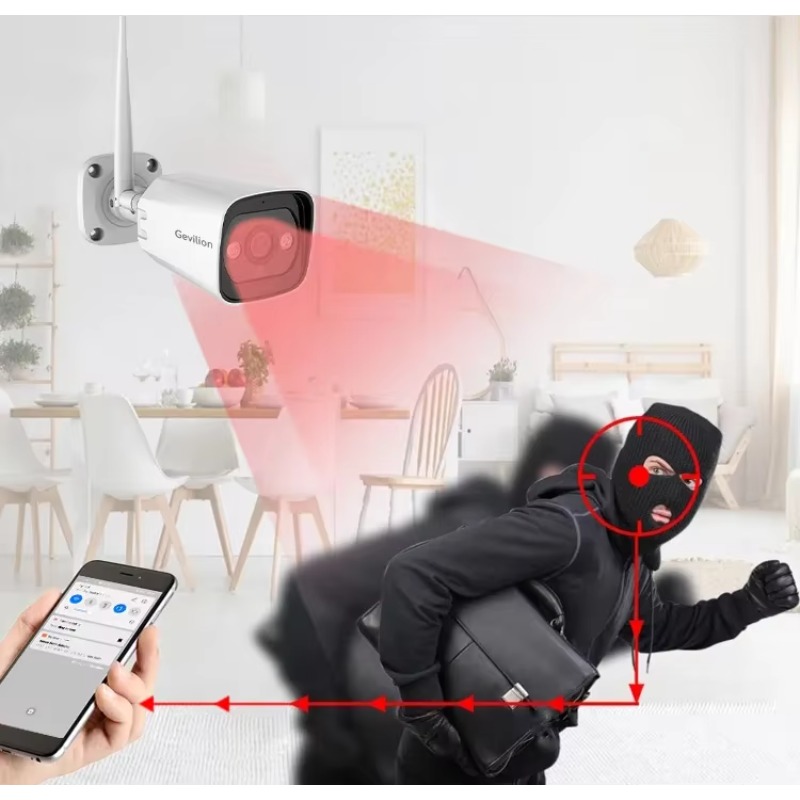 Wysokiej jakości technologiczn – Home Security Wifi Camera recenzja i cena