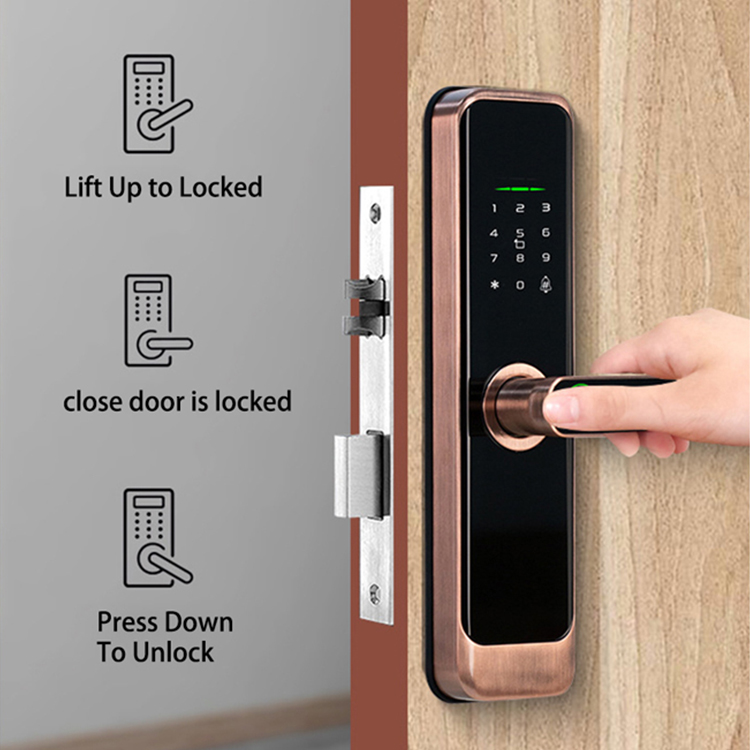 Cyfrowy inteligentny zamek do  – Home Security Door Lock recenzja i cena