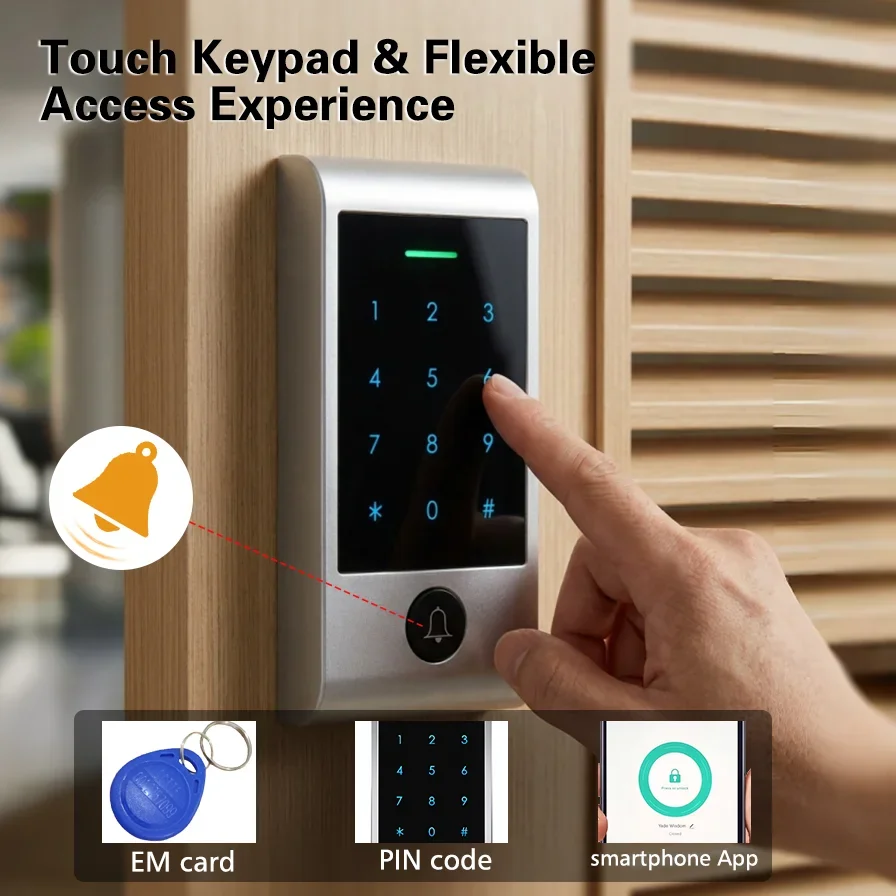 Zaawansowany system kontroli d – Home Security Door Lock recenzja i cena