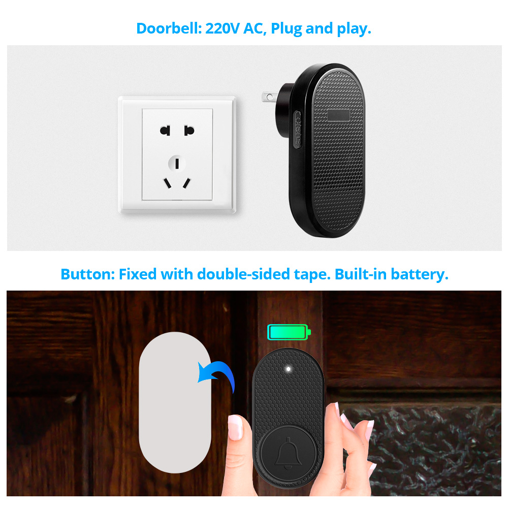 M558 Bezprzewodowy inteligentn – Home Security Bell recenzja i cena