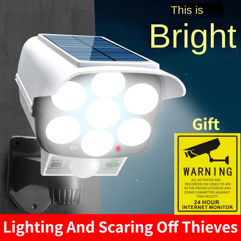 Zewnętrzna lampa słoneczna z c – Home Security And Monitoring recenzja i cena