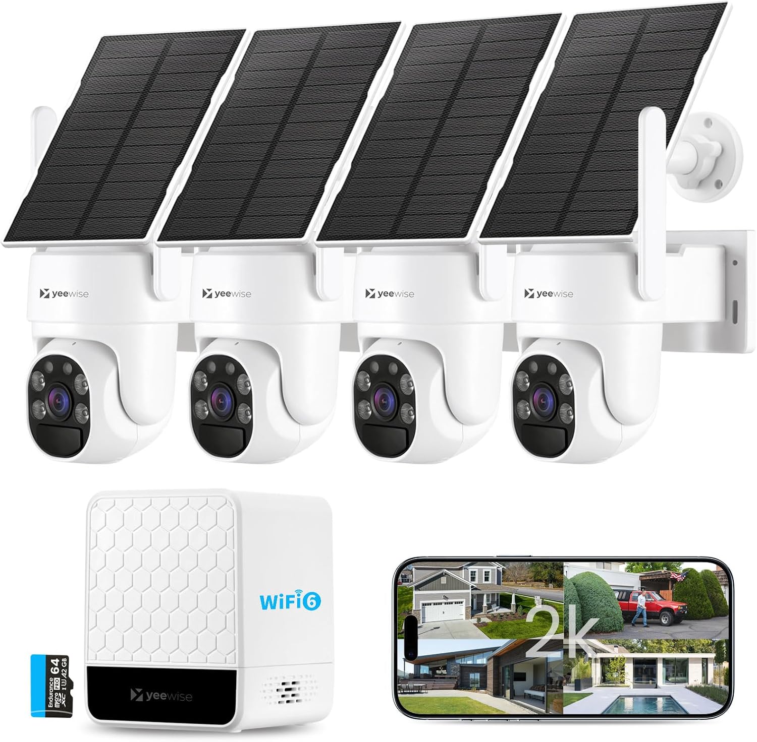 Bezprzewodowy zewnętrzny syste – Home Security Cameras No Subscription recenzja i cena