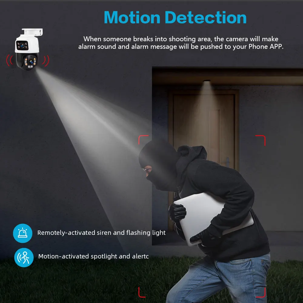 Zewnętrzna kamera bezpieczeńst – Home Yard Security Cameras recenzja i cena