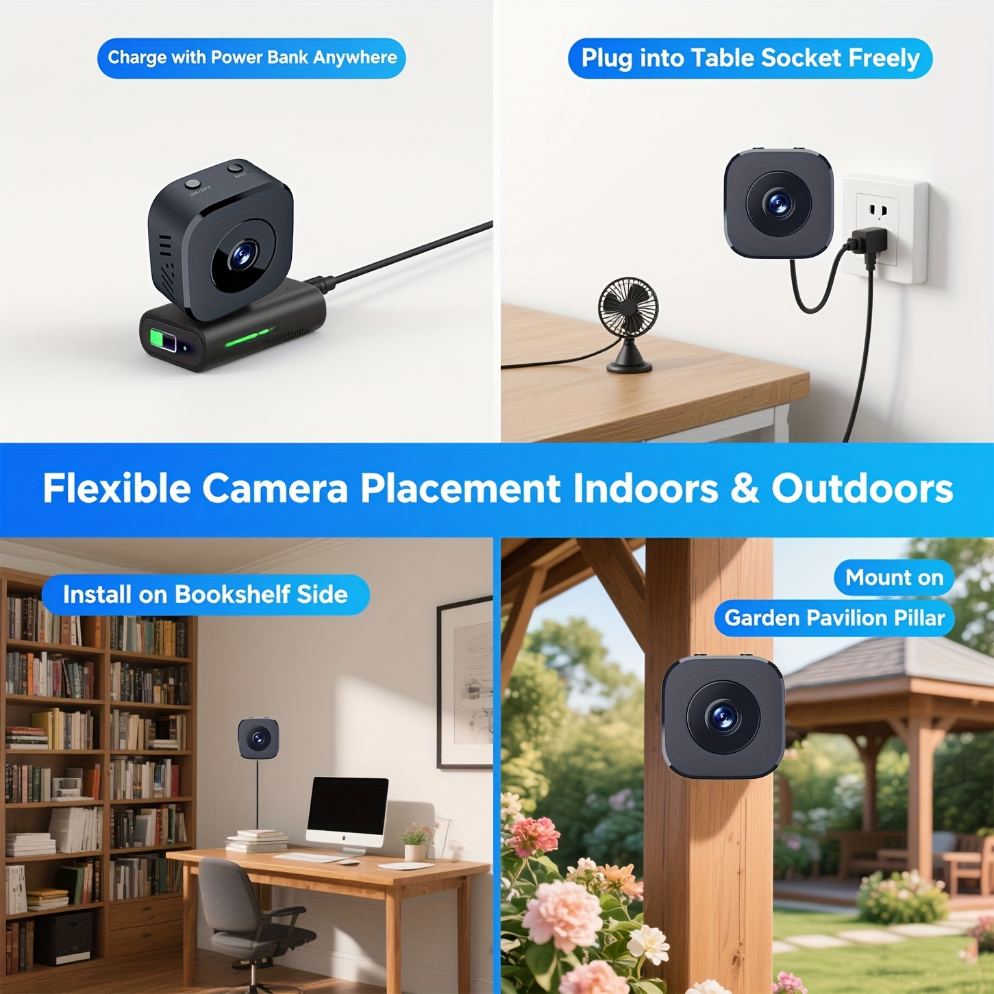 Miniaturowa kamera WiFi HD 108 – Home Security Wireless recenzja i cena