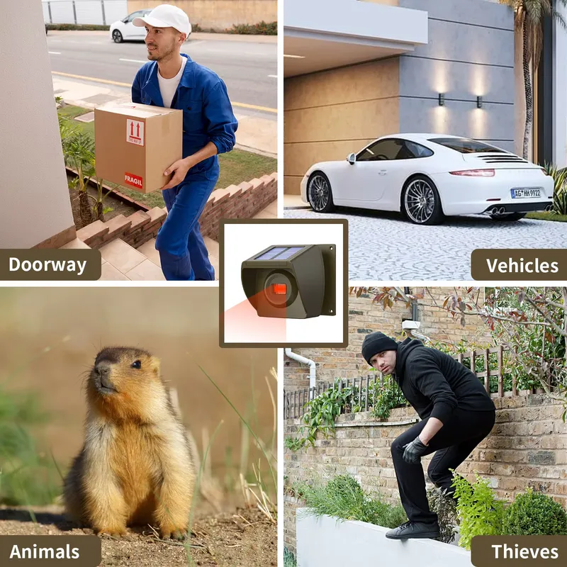 Zewnętrzny, solarny, bezprzewo – Home Security Wireless recenzja i cena