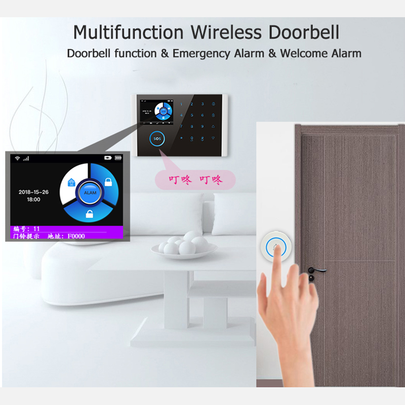 Nowy bezprzewodowy dzwonek do  – Home Security Bell recenzja i cena