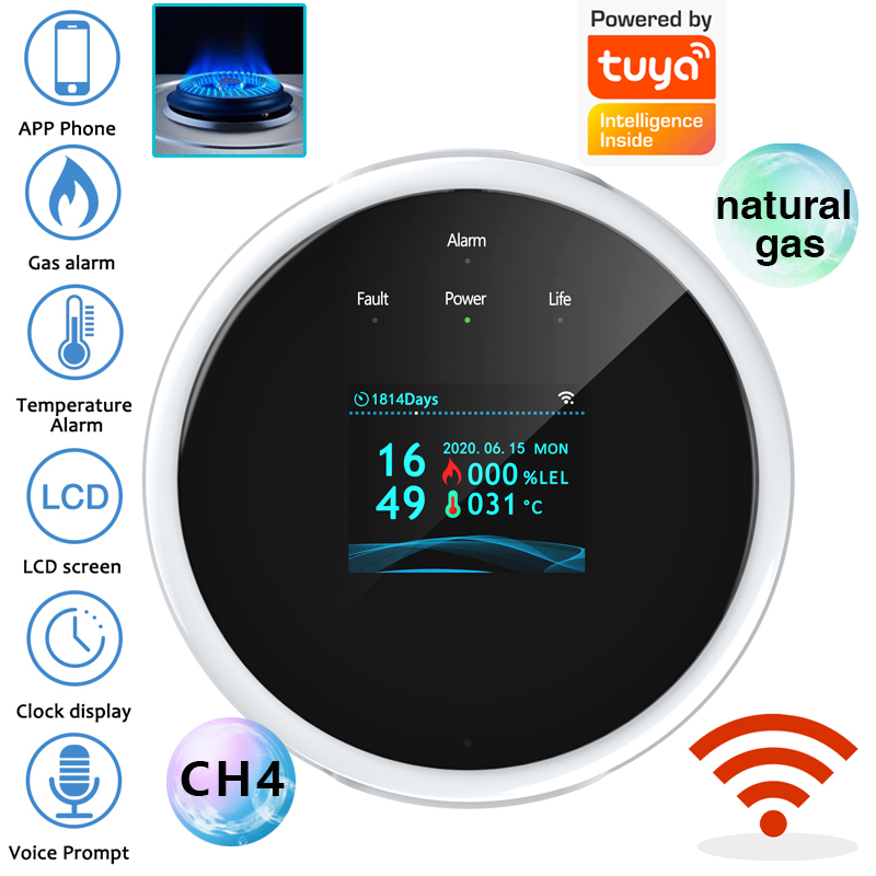 Czujnik gazu 2.4G WiFi, detekt – Home Security And Monitoring recenzja i cena