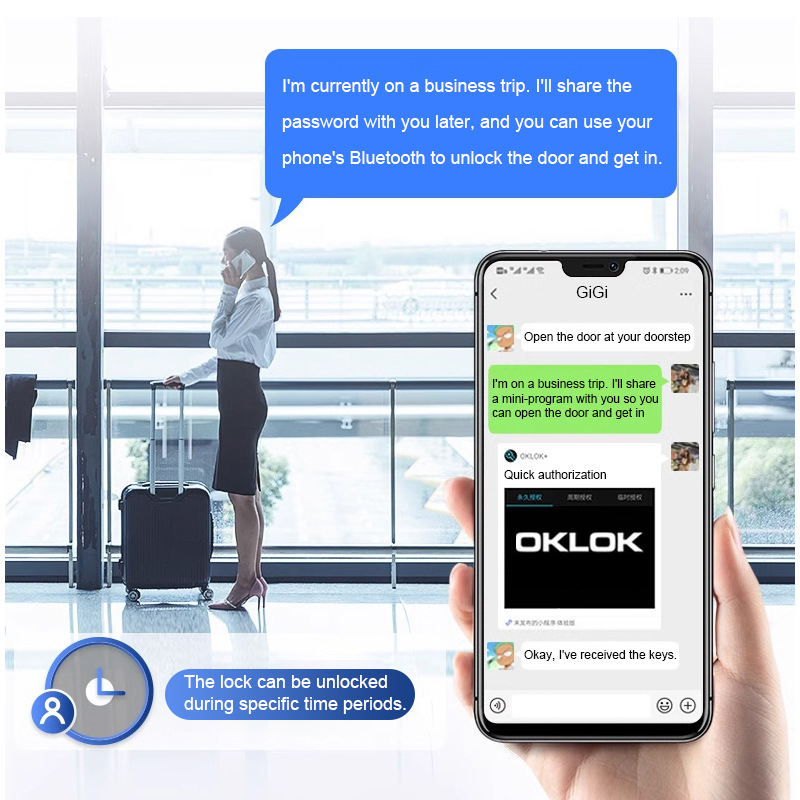 Inteligentna kłódka z funkcją  – Home Security Door Lock recenzja i cena