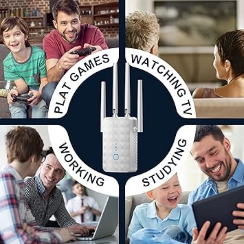 Wzmacniacz sygnału WiFi 1200Mb – Home Security Wireless recenzja i cena