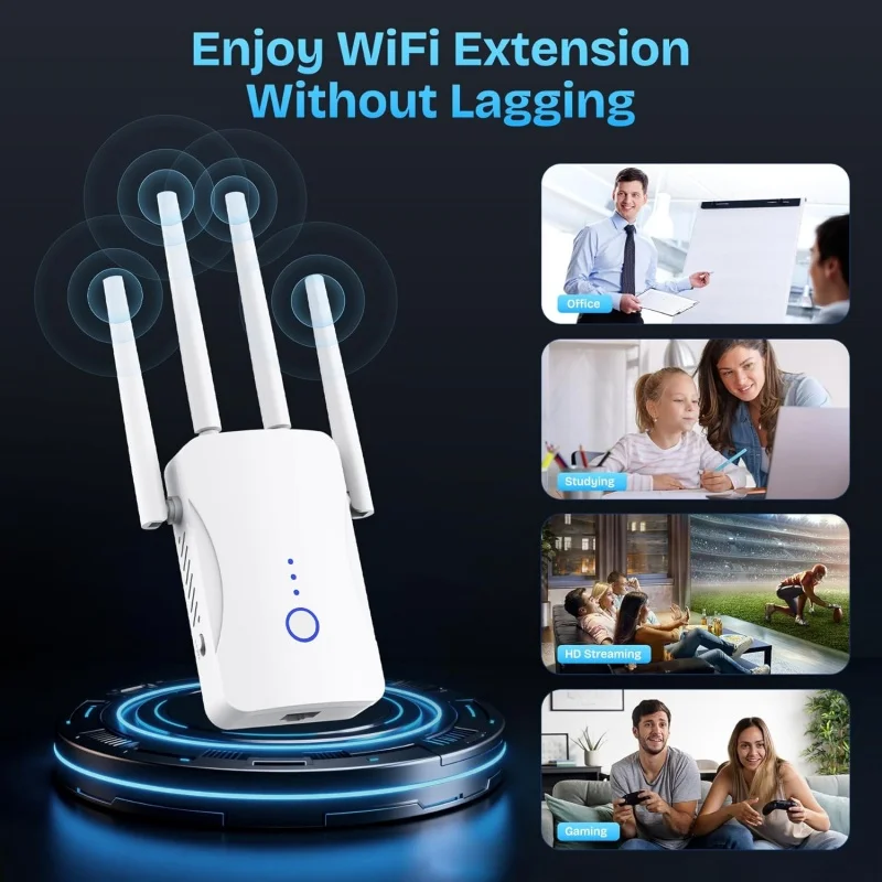 Wzmacniacz sygnału WiFi Dual B – Home Security Wireless recenzja i cena