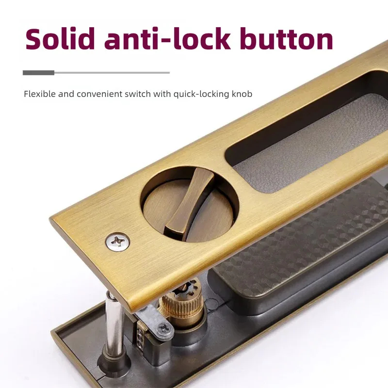 Wytrzymały czarny zamek hakowy – Home Security Door Lock recenzja i cena